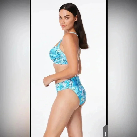 Bleu Rod Beattie Paradise Found Underwire Molded Bikini Set - Picture 4 of 13